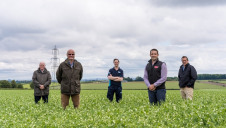 (L-R) Steve Cann, Future Food Solutions; Andrew Walker, Yorkshire Water; Lee Pitcher, Yorkshire Water; James Hopwood, Birds Eye, and; Paul Rhodes, Future Food Solutions,